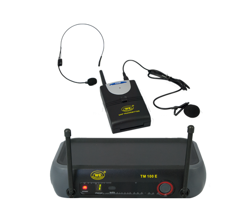 TM-100 Y TEK YAKA TELSİZ MİKROFON SETİ