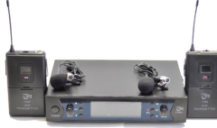 T-668 UHF DİJİTAL İKİ KANAL WIRELESS MİKROFON (2 YAKA)