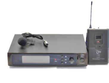 T-665 UHF DİJİTAL TEK KANAL WIRELESS MİKROFON (YAKA)