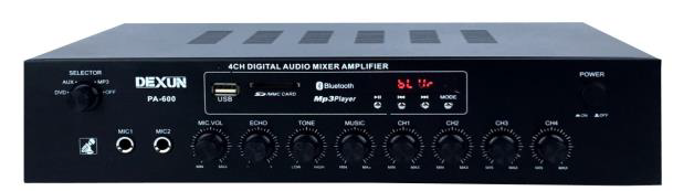 PA-600 4 ZONE MIX AMPLIFIER