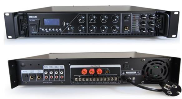D-120 100V ZONE ANFİ