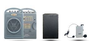 OSW-8102 PORTATİF ANFİ (YAKA MİKROFONLU + HOPARLÖRLÜ)