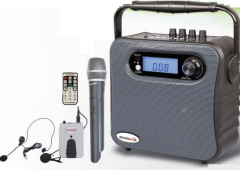 OSW-8130 PORTATİF ANFİ (EL + YAKA MİKROFON - HEADSET - HOPARLÖRSÜZ)