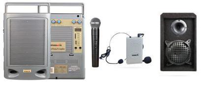 OSW-8120 PORTATİF ANFİ - EL+YAKA (HEADSET + HOPARLÖRLÜ)