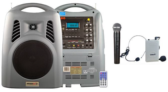 OSW-8180 PORTATİF ANFİ - EL+YAKA (HEADSET - HOPARLÖRLÜ)