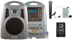 OSW-8190 PORTATİF ANFİ - EL+YAKA (HEADSET - HOPARLÖRLÜ)