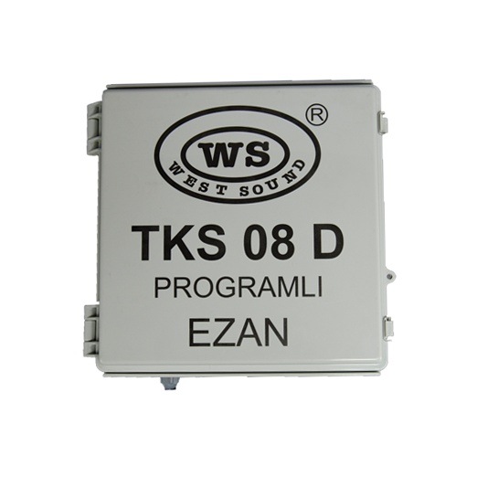 TKS 08D PROGRAMLI EZAN SAATİ (DİREK TİPİ)
