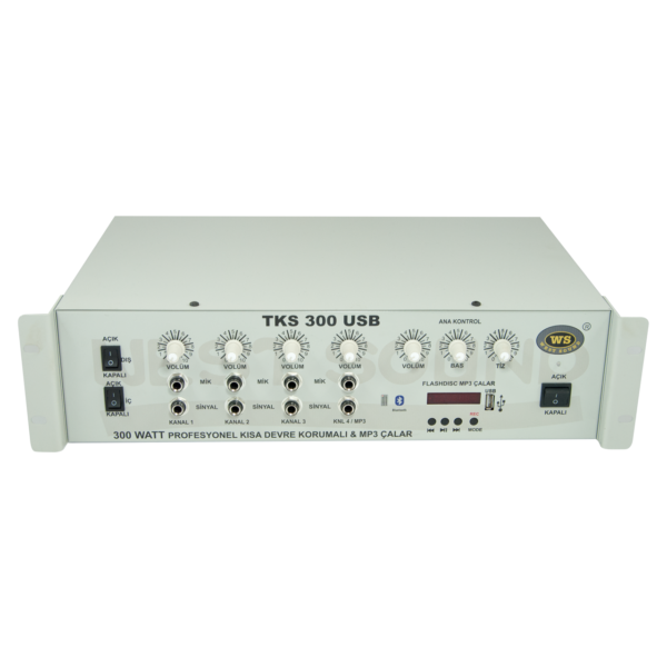 TKS 300TR USB GENEL MAKSATLI MİKSERLİ ANFİ
