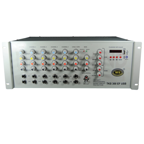 TKS 300EF USB PROFESYONEL MİKSERLİ ANFİ