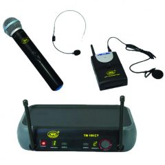 TM-100 EY EL ve YAKA TELSİZ MİKROFON SETİ