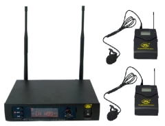 TM-200 YY ÇİFT YAKA PLL TELSİZ MİKROFON SETİ